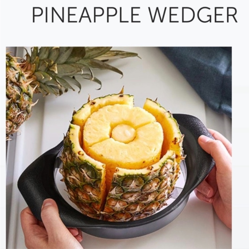 Pampered Chef‎ pineapple wedger with cover